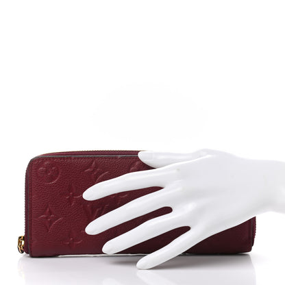 Louis Vuitton Empreinte Clemence Wallet Raisin 2 of 7