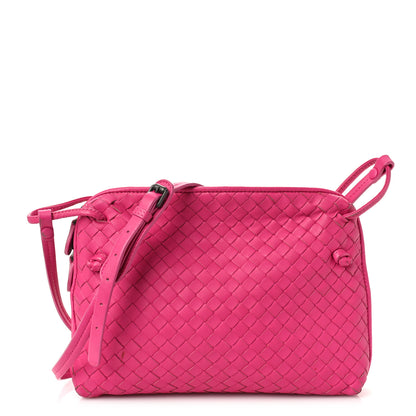 Bottega Veneta Nappa Intrecciato Nodini Bag Rosa Shock 1 of 10
