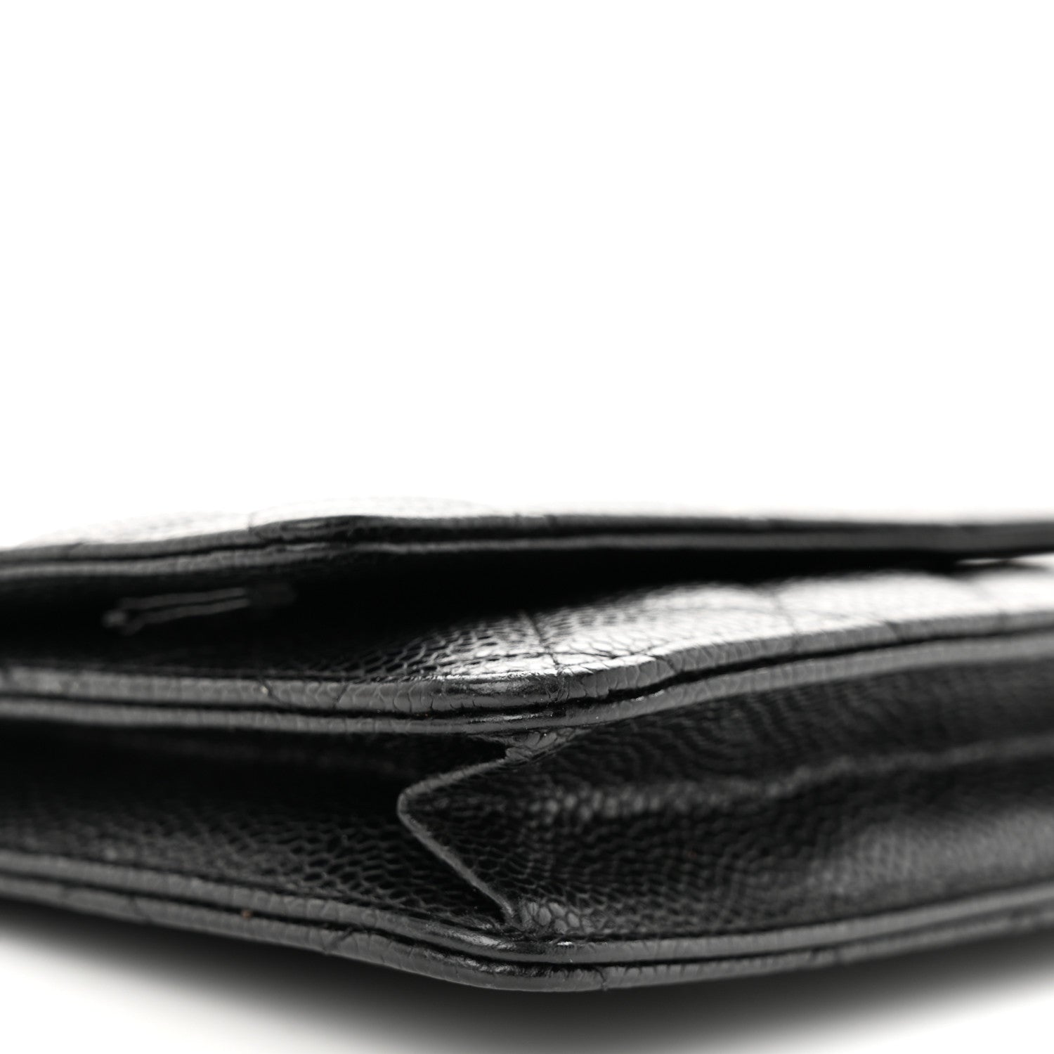 Chanel Caviar Quilted Wallet on Chain WOC Black 10 of 12