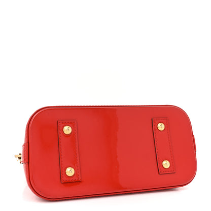 Louis Vuitton Vernis Alma BB Cherry 4 of 13