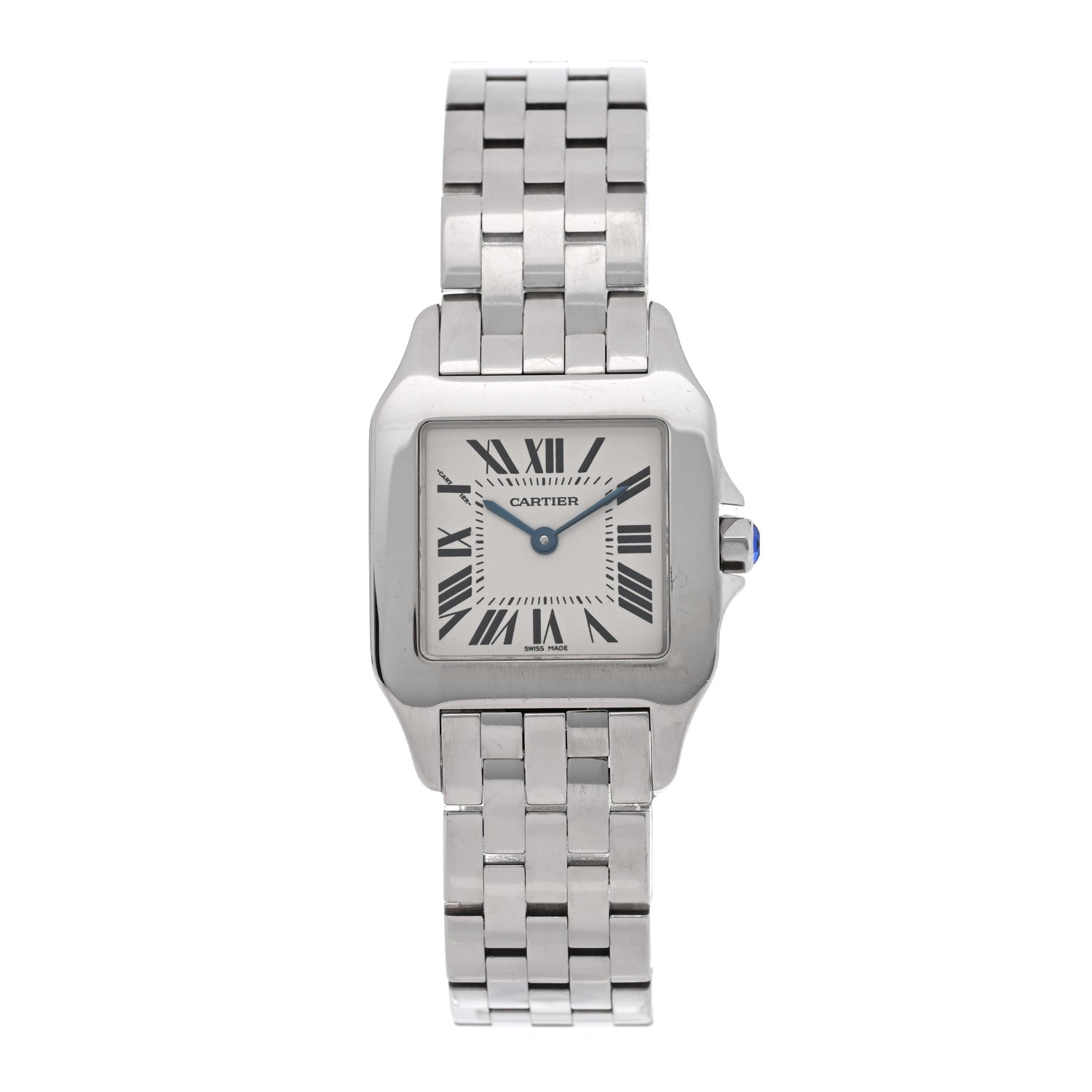 Cartier Stainless Steel 26mm Santos Demoiselle Quartz Watch 1 of 5