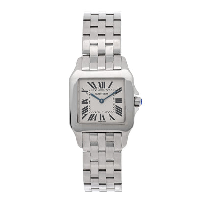 Cartier Stainless Steel 26mm Santos Demoiselle Quartz Watch 1 of 5
