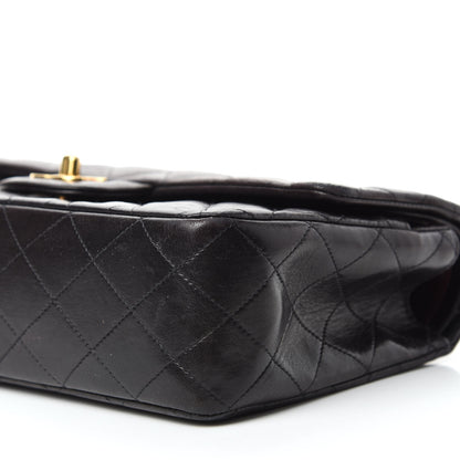 Chanel Lambskin Quilted Medium Double Flap Black 7 of 16