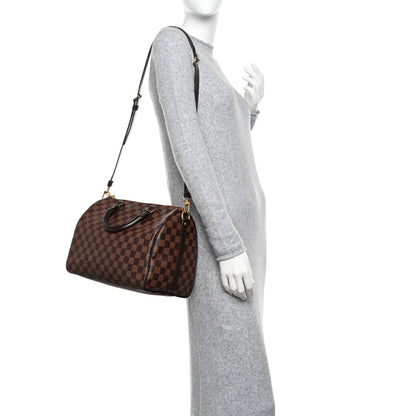 Louis Vuitton Damier Ebene Speedy Bandouliere 30 2 of 10