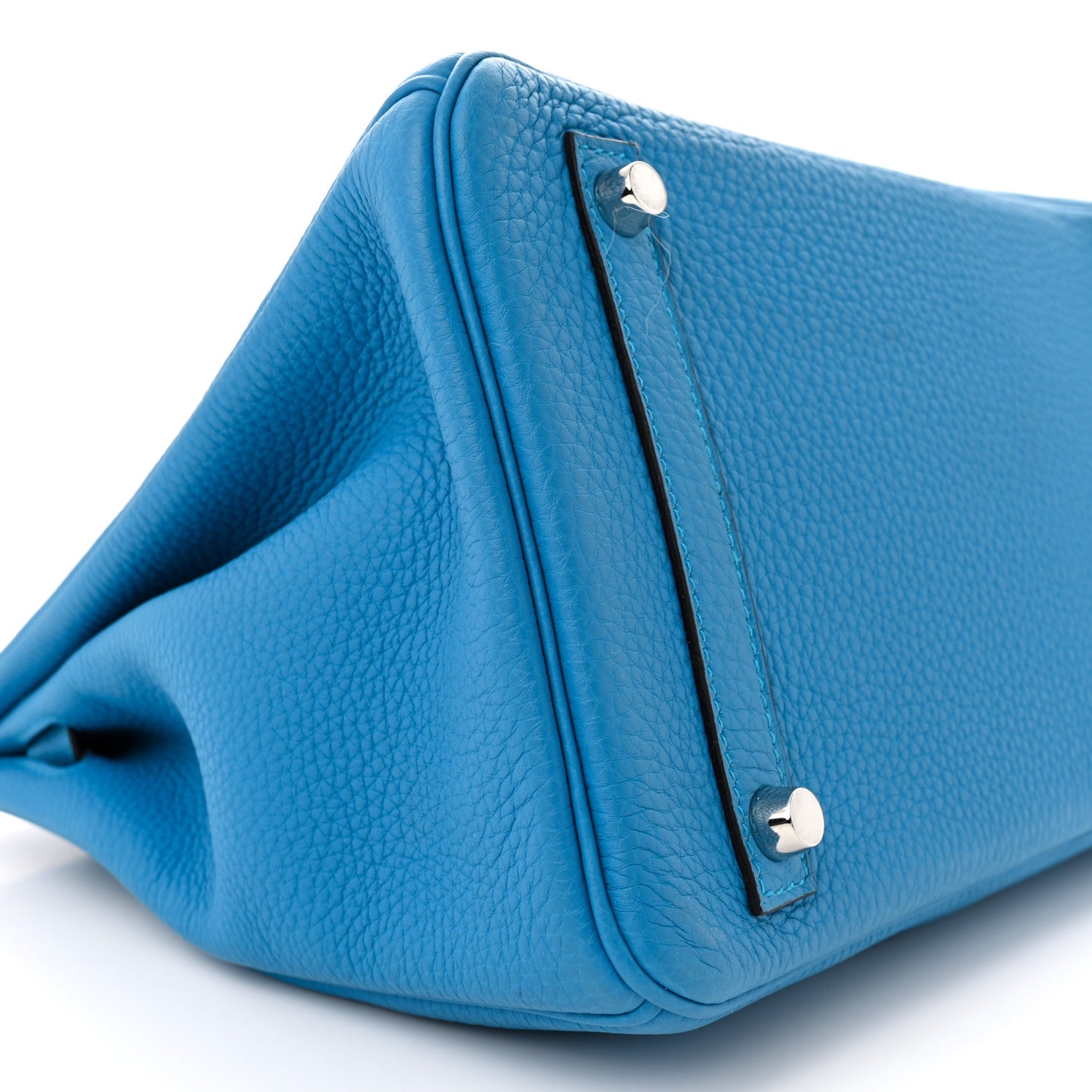 Togo Verso Birkin 30 Bleu Zanzibar Malachite
