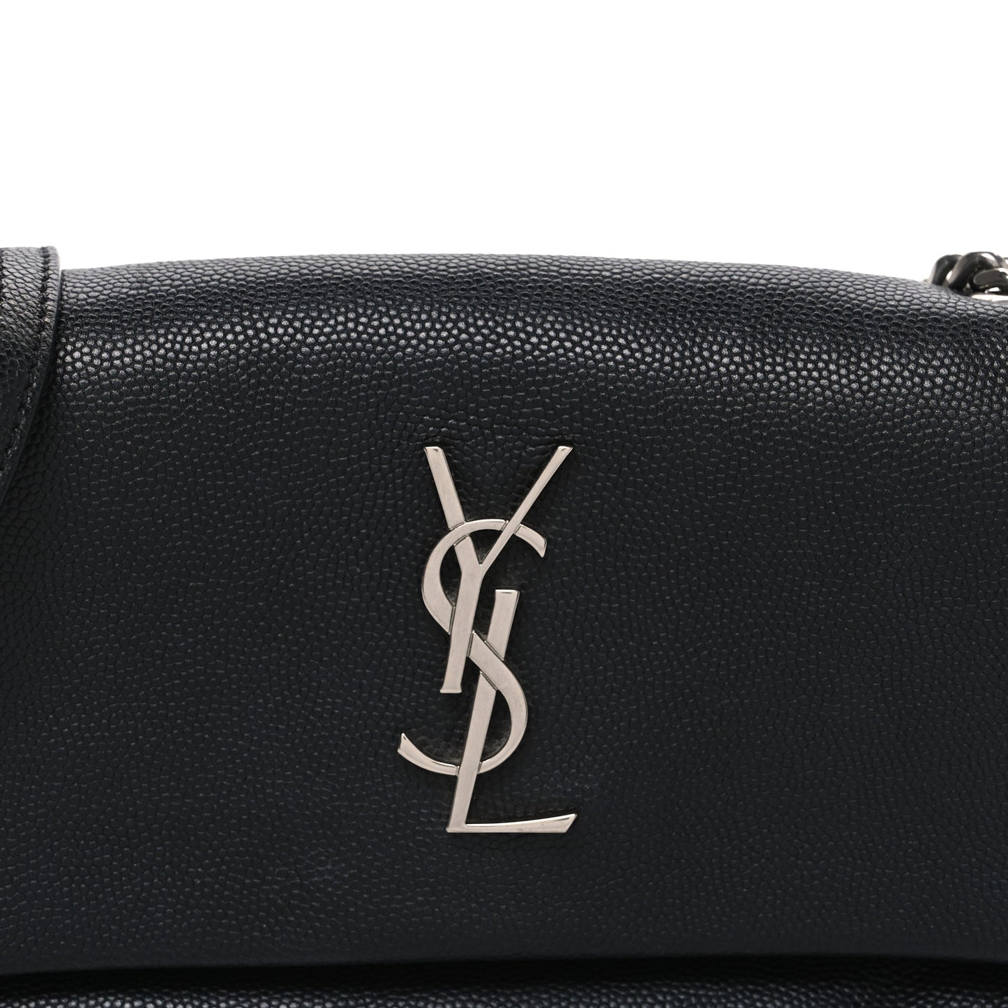 Grain De Poudre Monogram Toy West Hollywood Fold-Over Bag Black