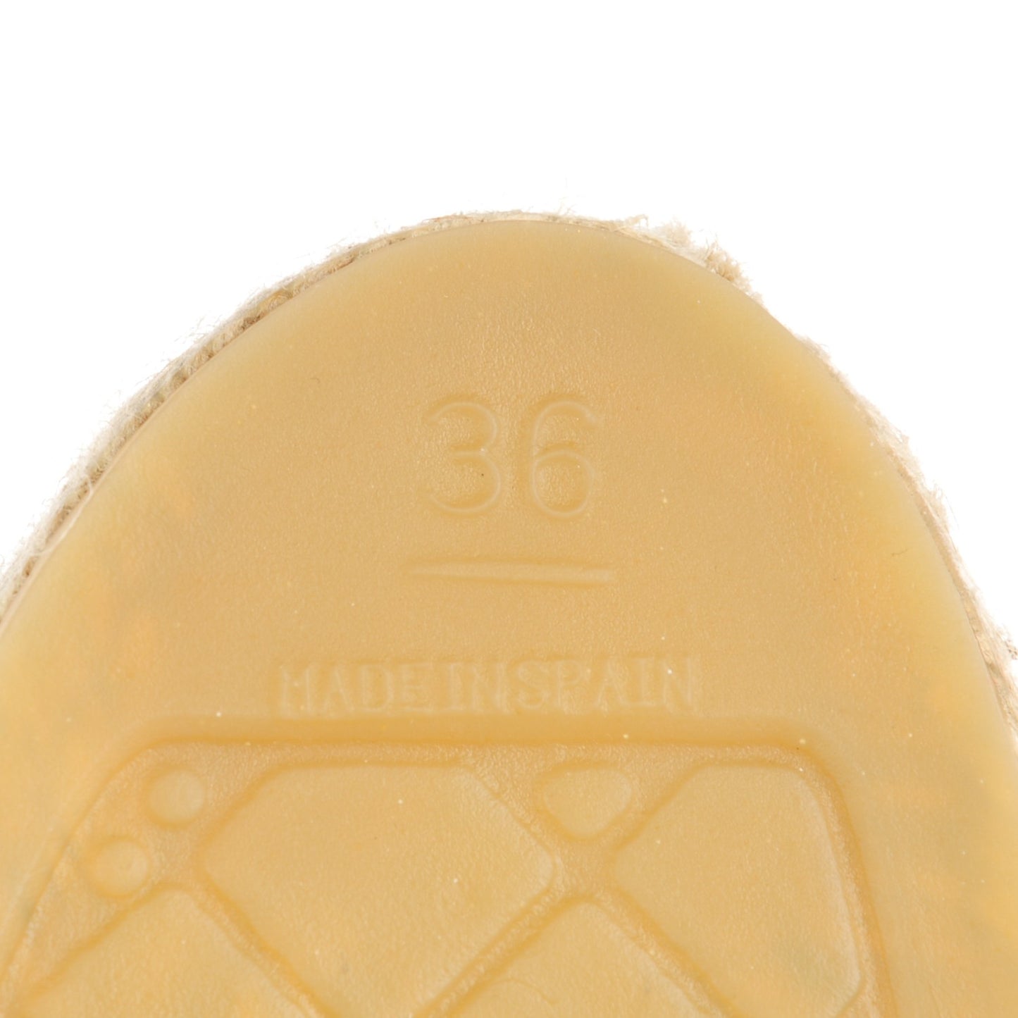 Lambskin CC Espadrilles 36 Black