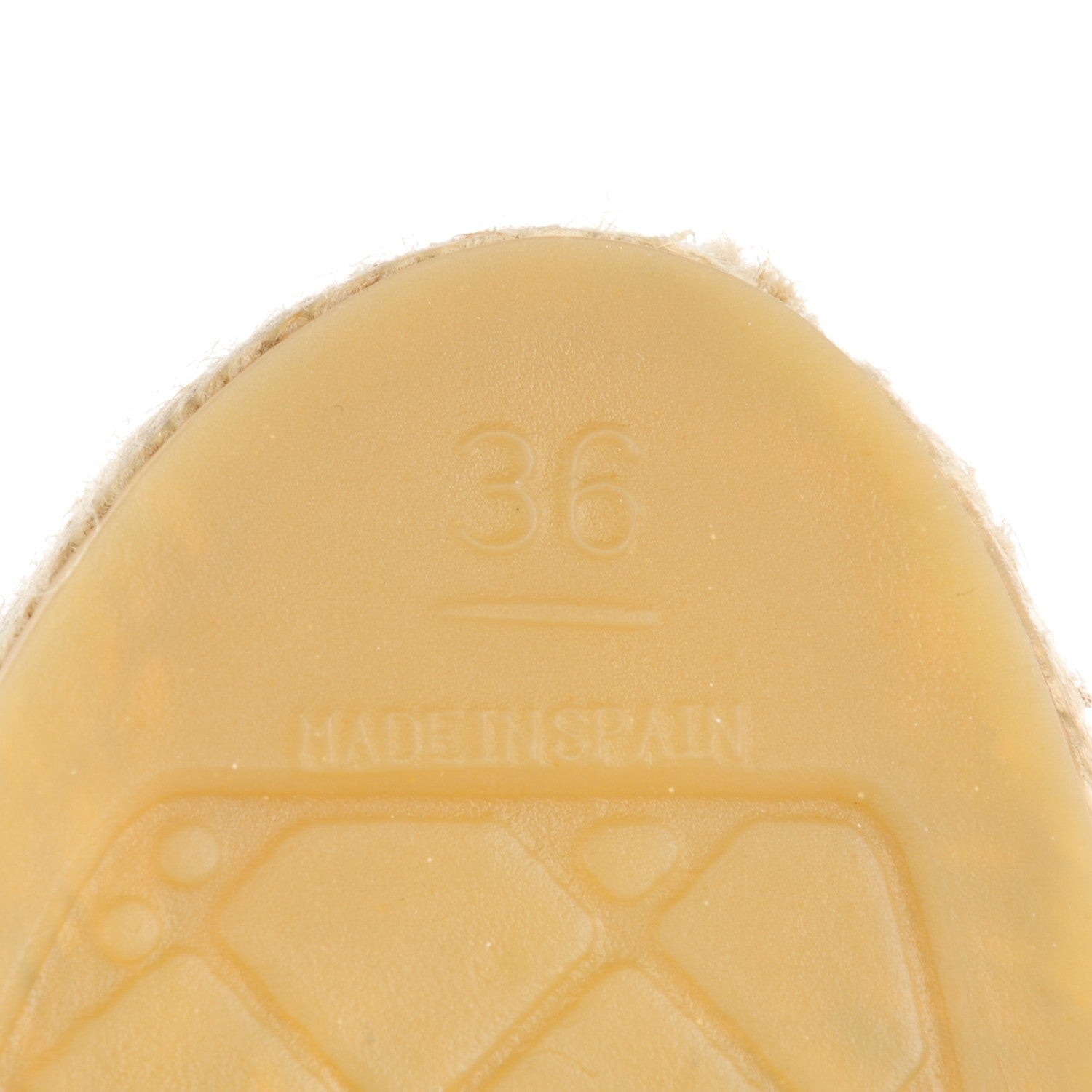Chanel Lambskin CC Espadrilles 36 Black 7 of 8