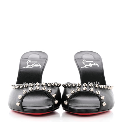 Christian Louboutin Nappa Spike Me Dolly 85 Sandals 36.5 Black 2 of 10
