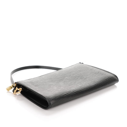 Louis Vuitton Epi Pochette Accessories 24 Black 4 of 7