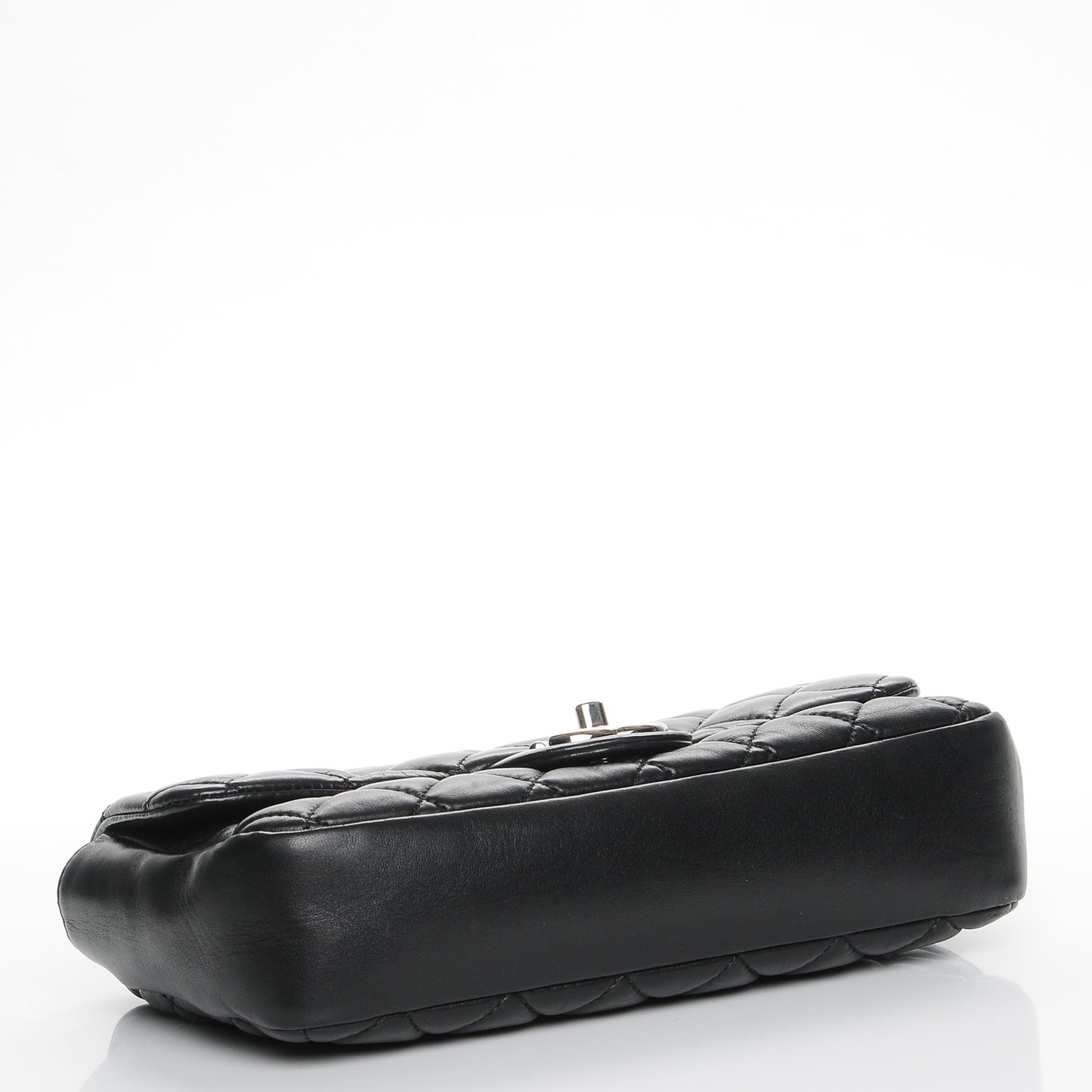 Lambskin Medium Coco Rain Flap Black