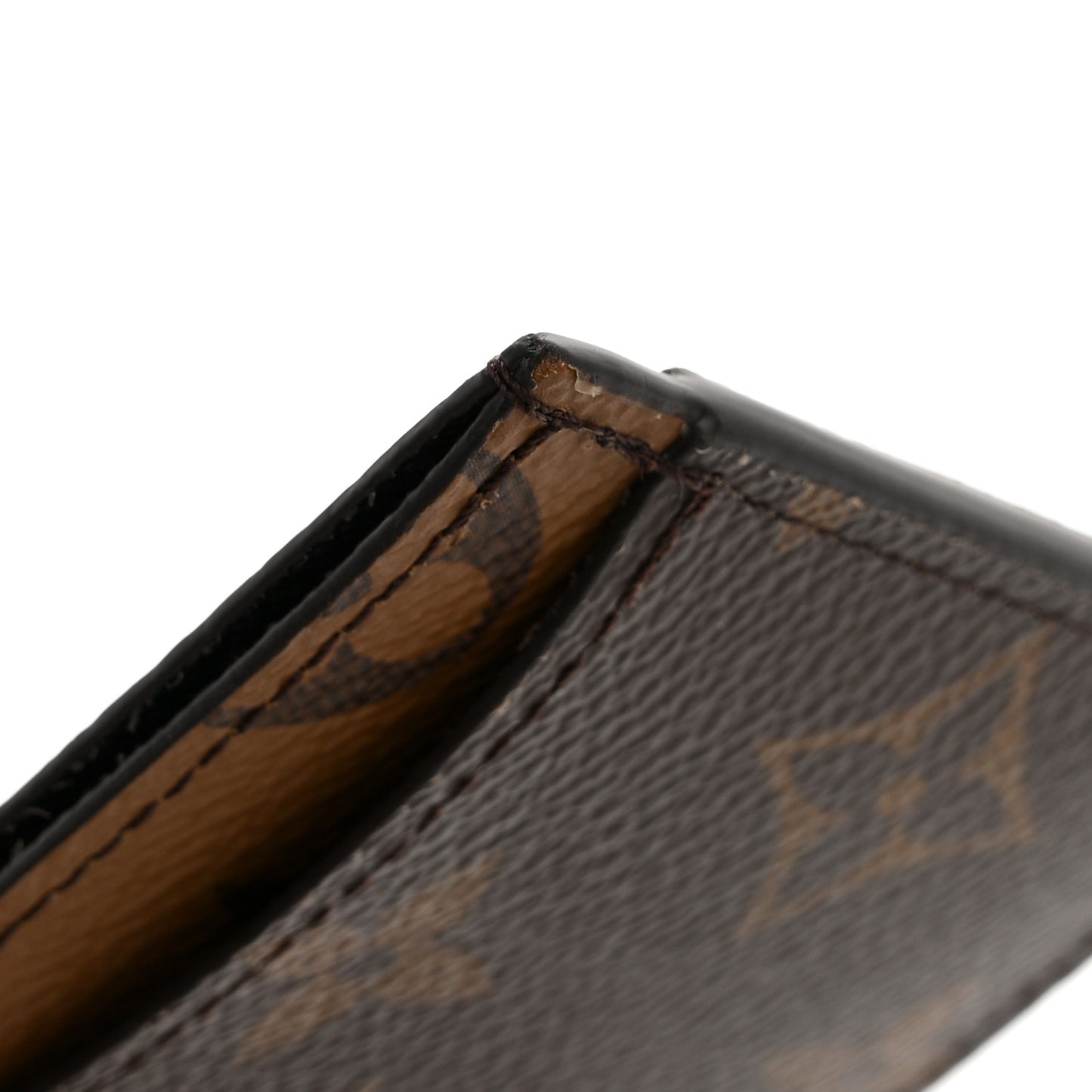 Reverse Monogram Card Holder