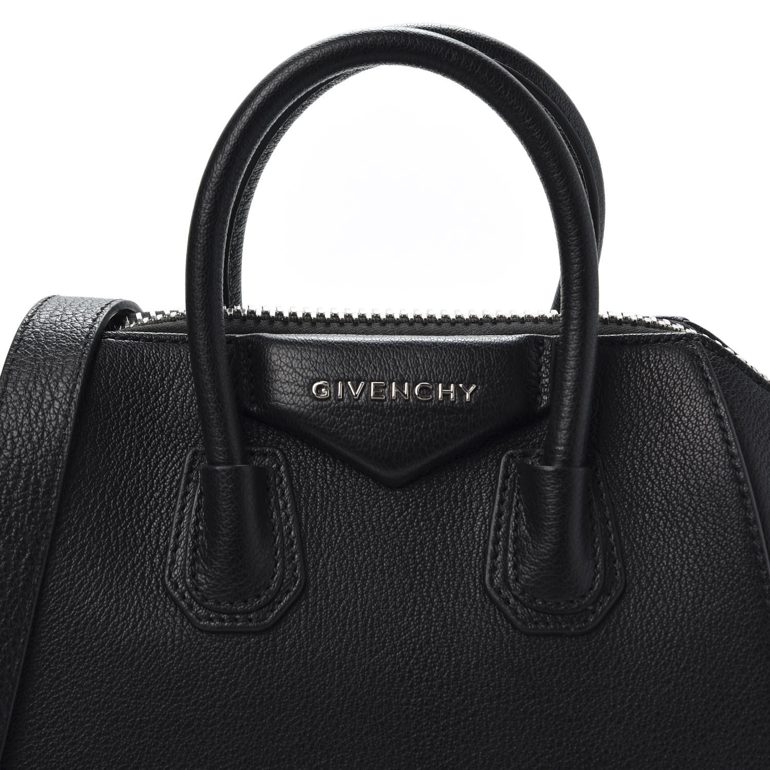 Givenchy Sugar Goatskin Mini Antigona Black 9 of 9