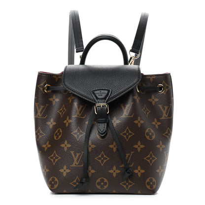 Louis Vuitton Monogram BB Montsouris NM Backpack Black 1 of 8