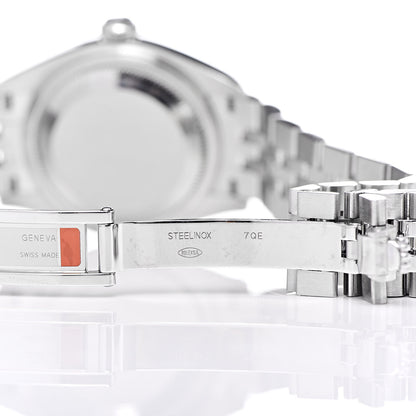 Rolex Stainless Steel 18K White Gold 28mm Oyster Perpetual Datejust Watch White 279174 7 of 8