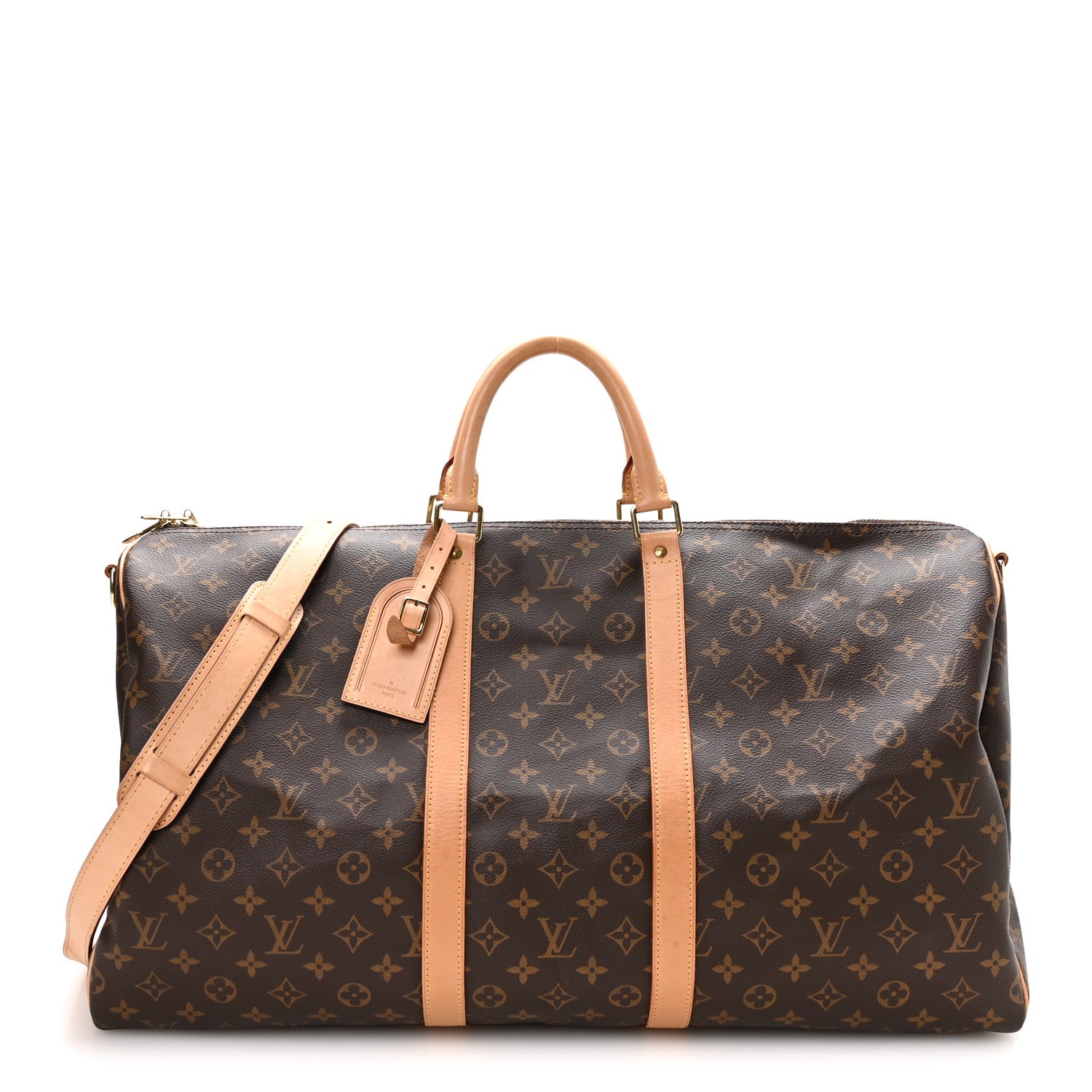 Louis Vuitton Monogram Keepall Bandouliere 55 1 of 12