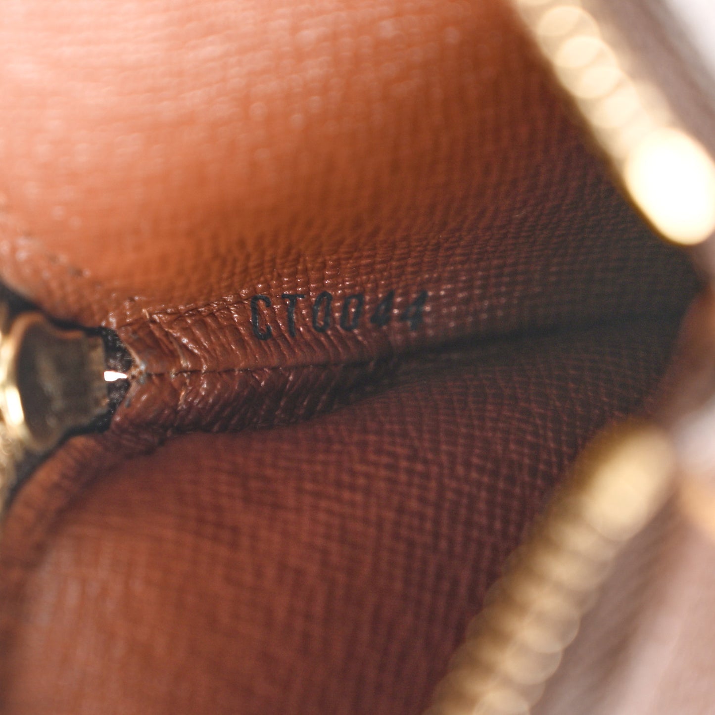 Monogram Round Coin Purse