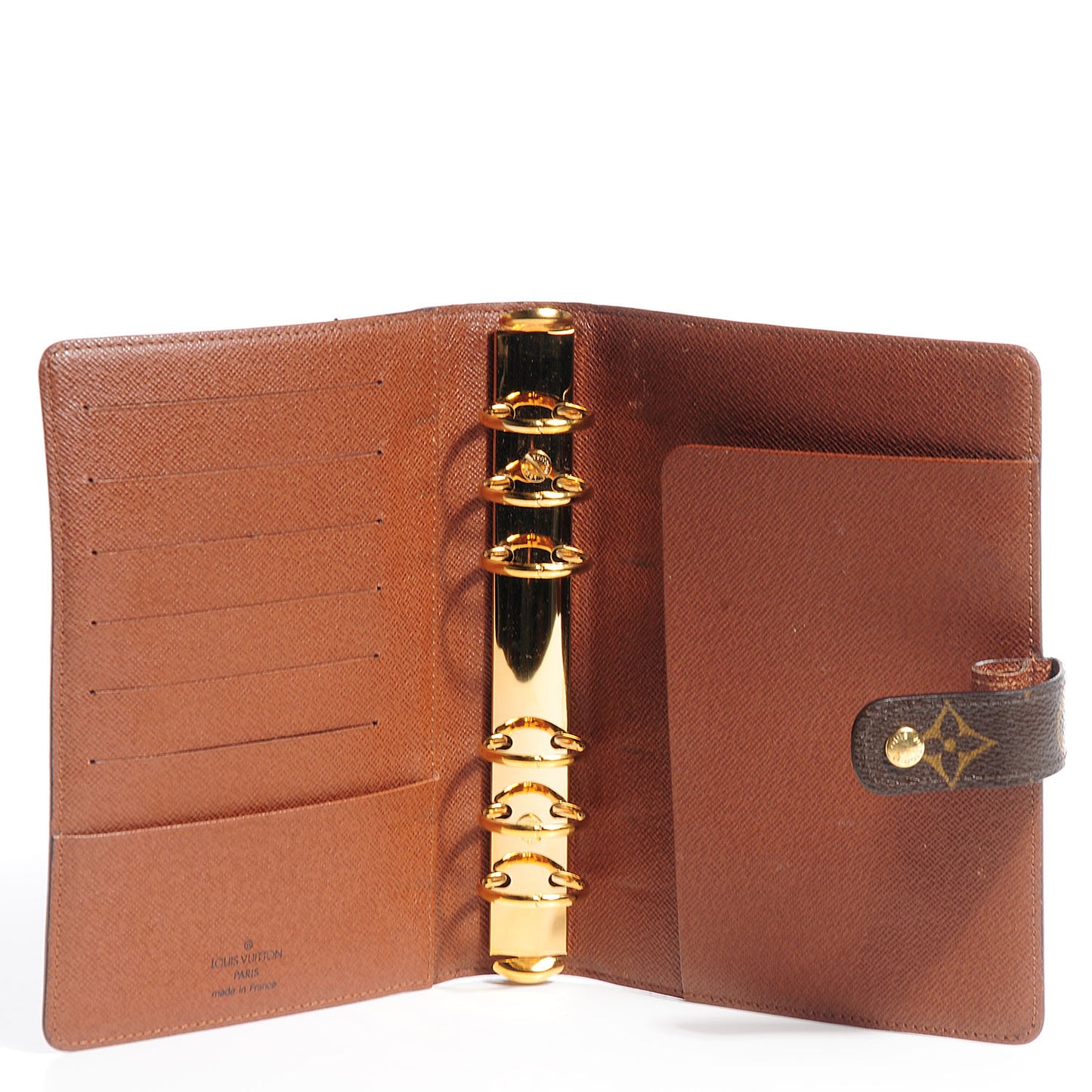 Monogram Medium Ring Agenda Cover
