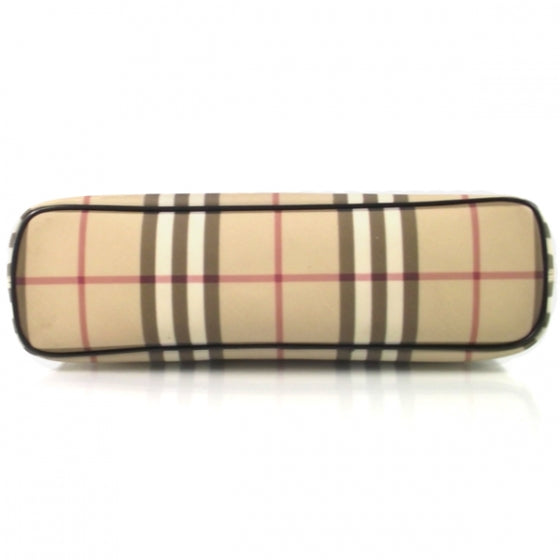 Burberry Nova Check Plaid Hobo 5 of 10