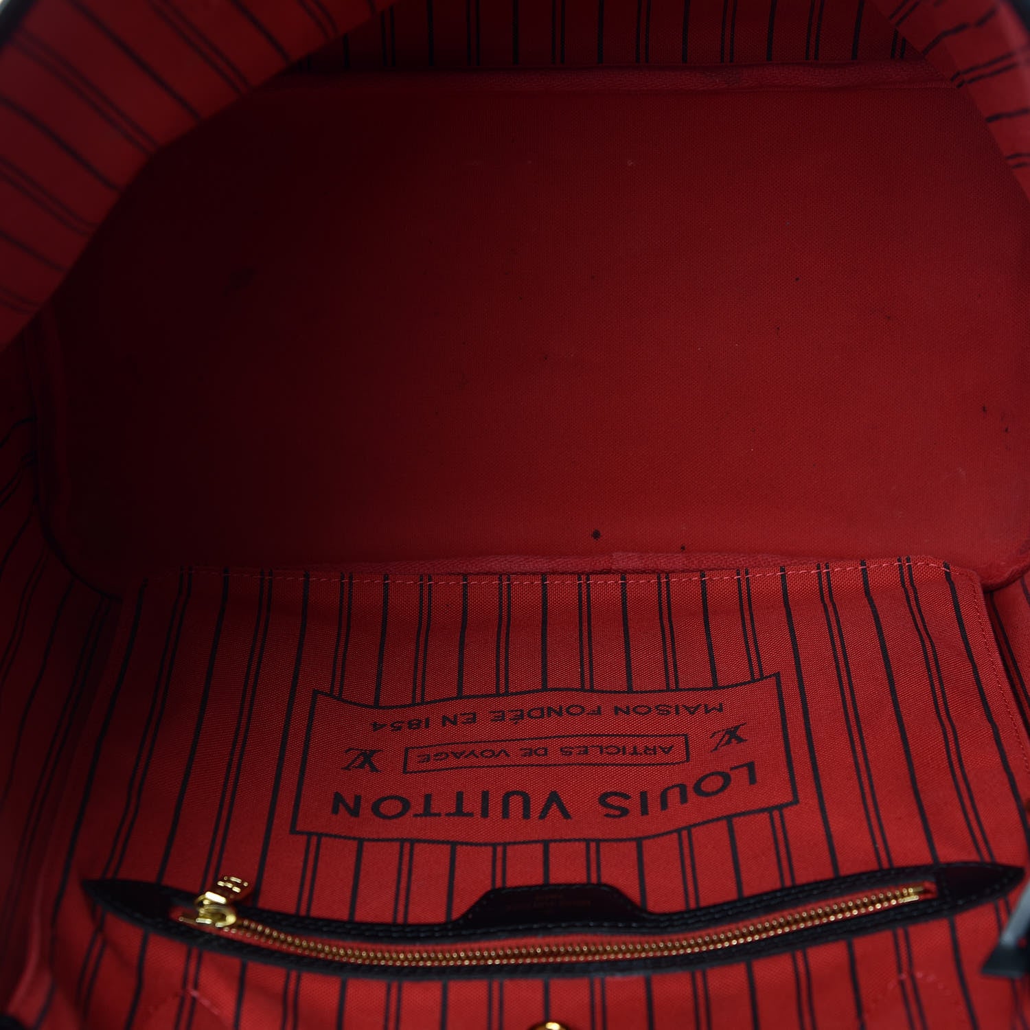 Louis Vuitton Monogram World Tour Neverfull MM 6 of 24