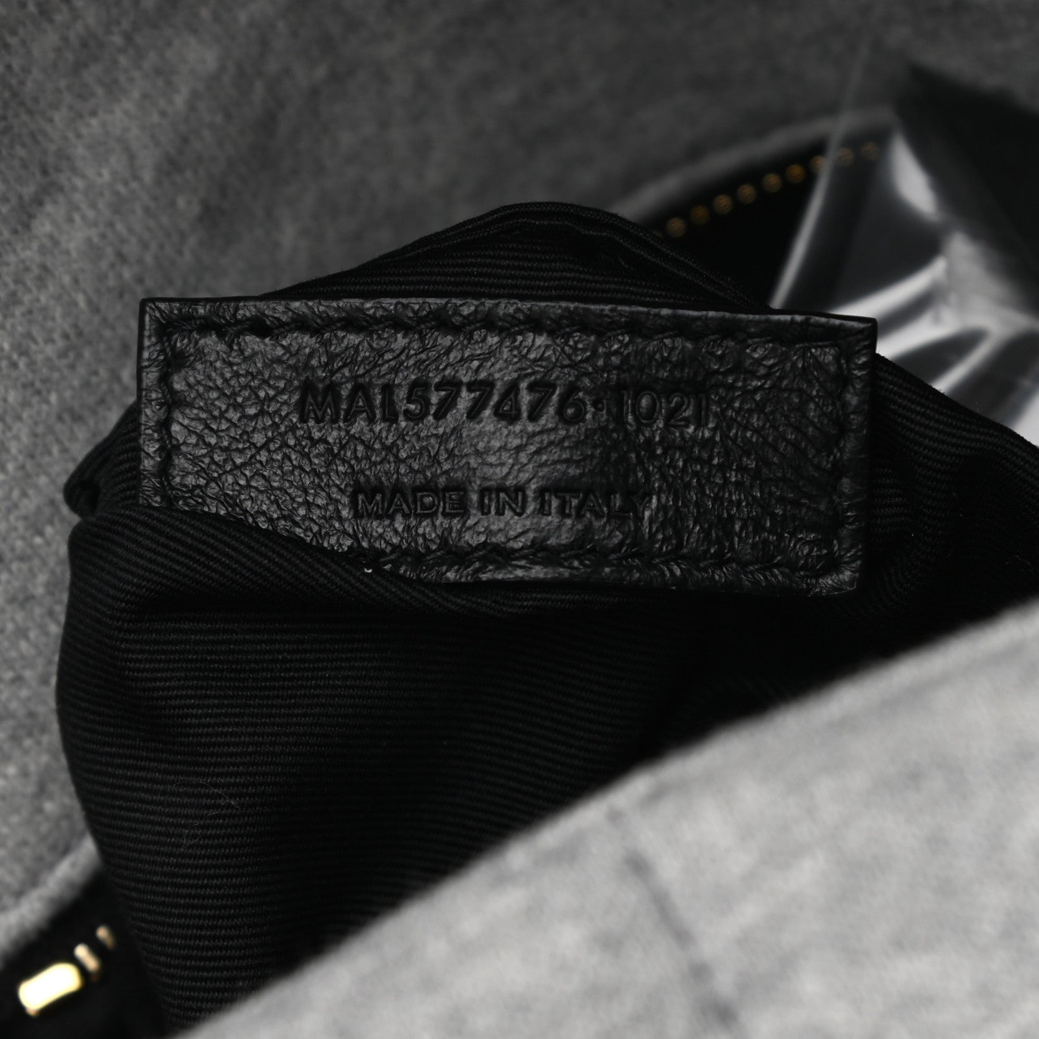 Saint Laurent Jersey Quilted Small Loulou Puffer Monogram Chain Satchel Grey Cloud 7 of 10