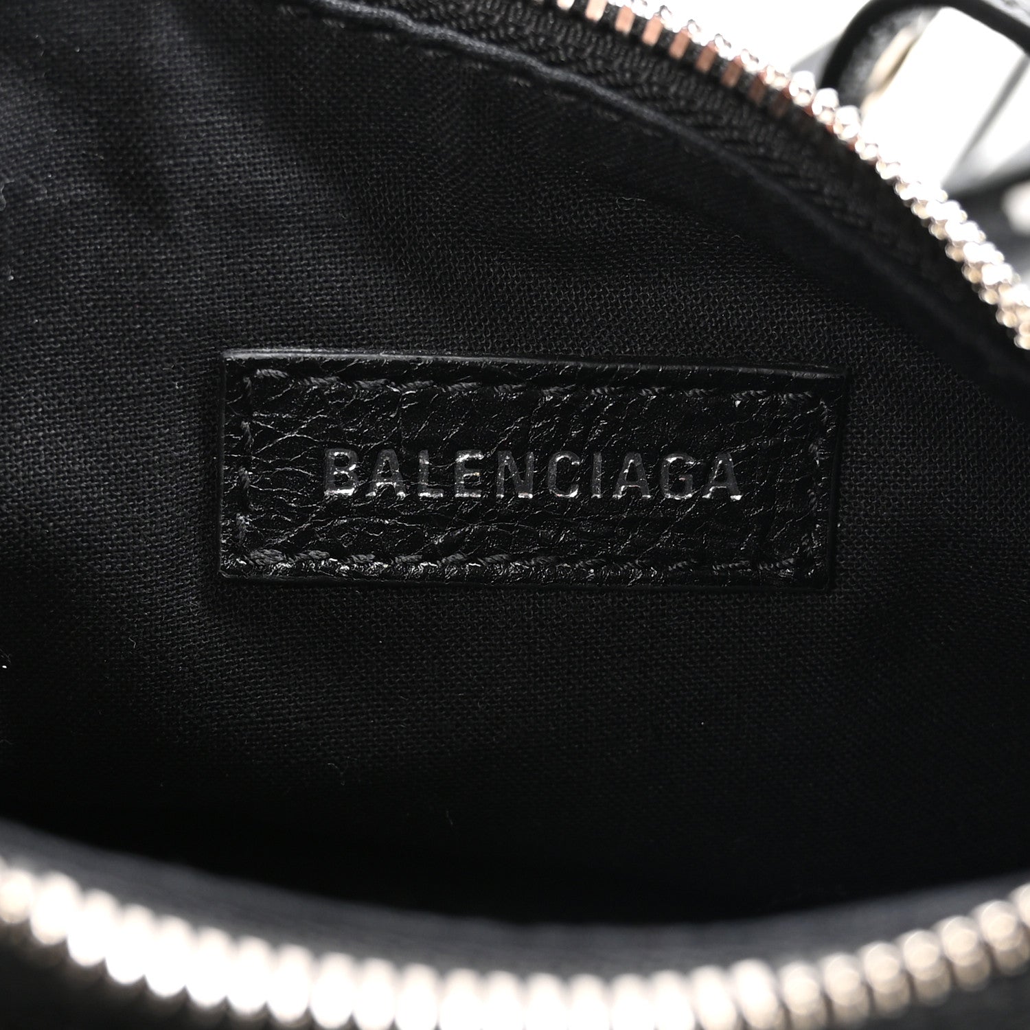 Balenciaga Agneau Arena Le Cagole Fringe Shoulder Bag XS Black 7 of 11