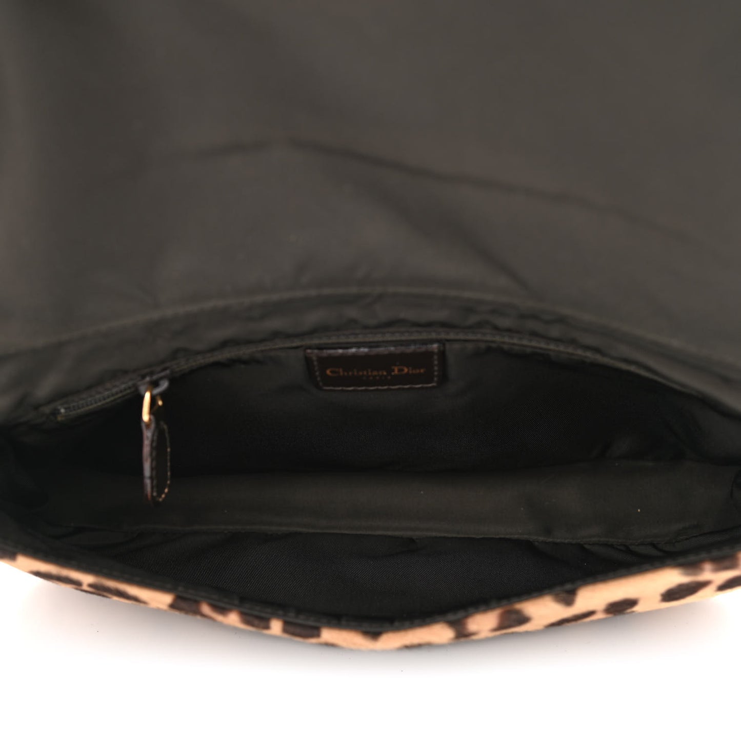 Pony Hair Leopard Print Malice Shoulder Bag