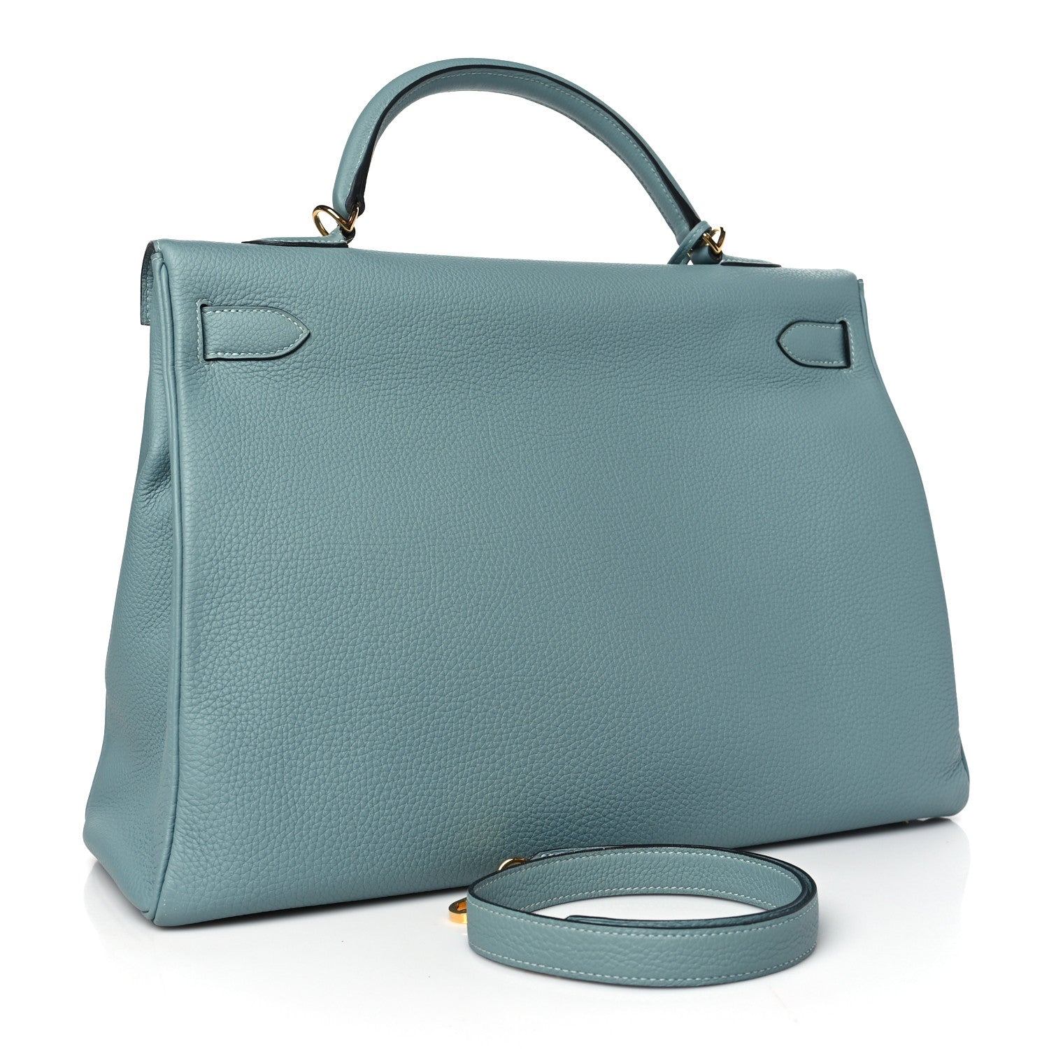 Hermes Togo Kelly Retourne 40 Ciel 2 of 11