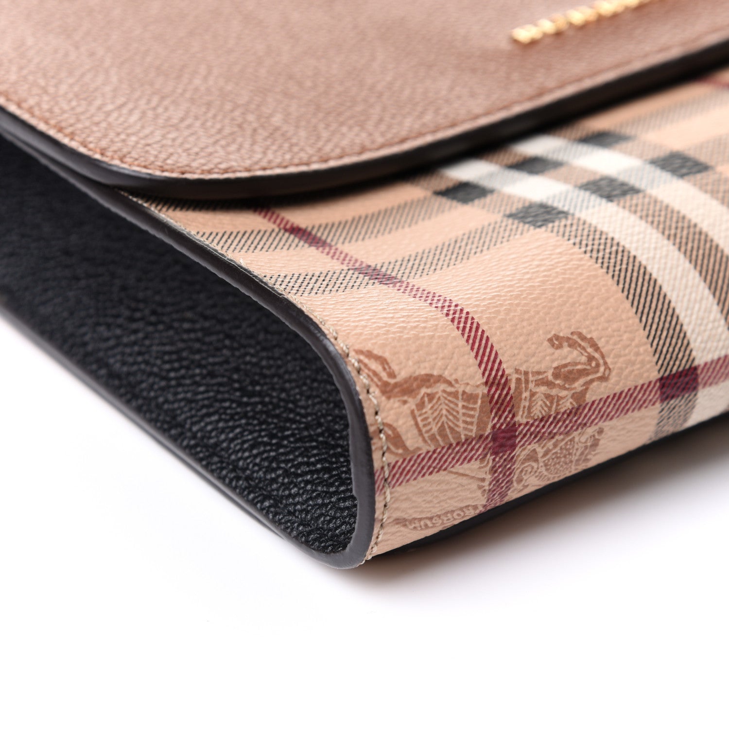 Burberry Haymarket Check Small Loxley Crossbody Bright Toffee 5 of 12