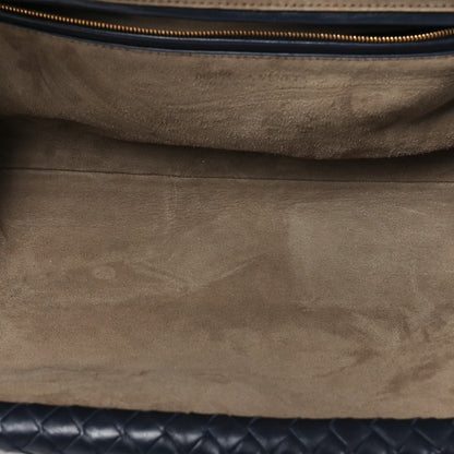 Bottega Veneta Nappa Intrecciato Maxi The Lauren 1980 Clutch Midnight 6 of 11