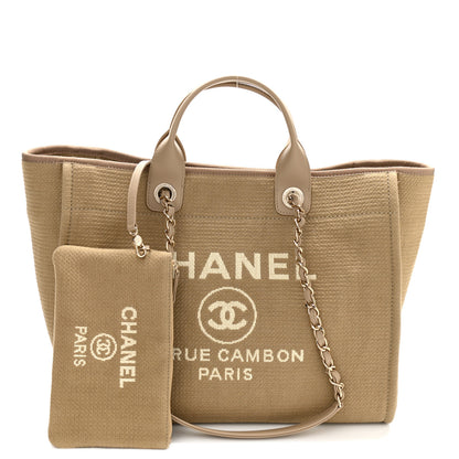 Chanel Mixed Fibers Medium Deauville Tote 1 of 21