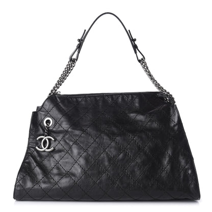 Chanel Calfskin CC Crave Tote Black 1 of 10