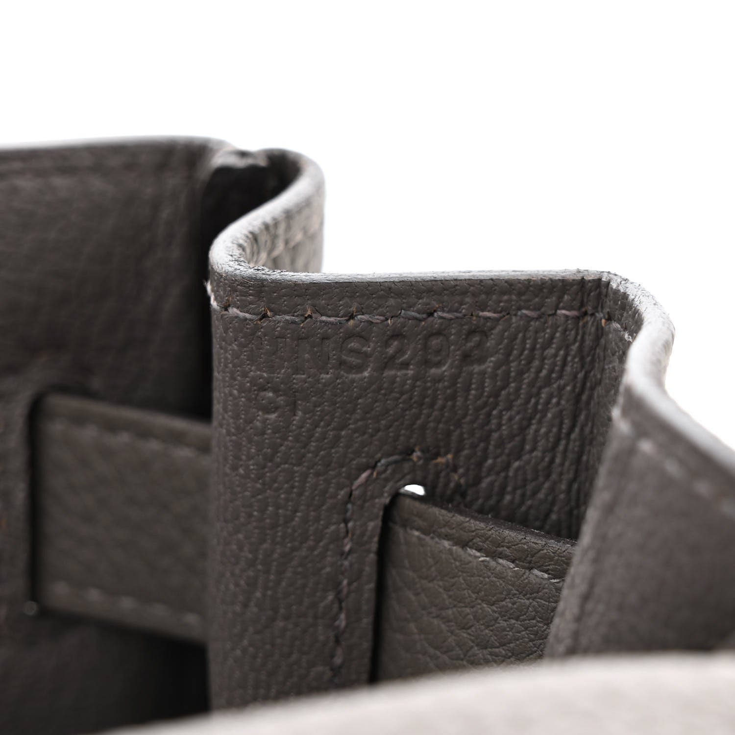 Hermes Togo Kelly Retourne 28 Gris Meyer 7 of 11