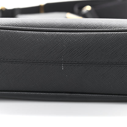 Prada Saffiano Lux Re-Edition 2005 Shoulder Bag Black 11 of 12