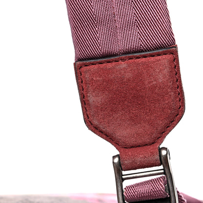 Gucci GG Supreme Monogram Blooms Medium Single Buckle Backpack Beige Multicolor Dry Rose 10 of 10