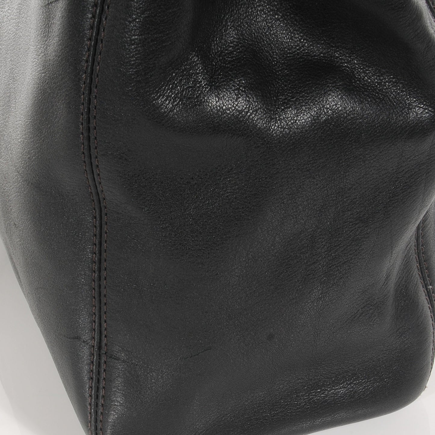 Calfskin Large Tote Bag Black