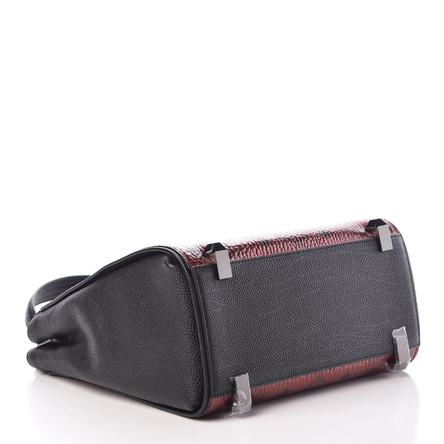 Metallic Visetos Small Corina Shoulder Bag Scooter Red