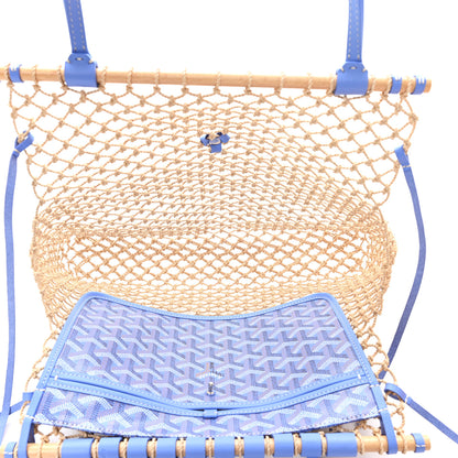 Goyard Goyardine Net Aligre Tote Light Blue 5 of 10