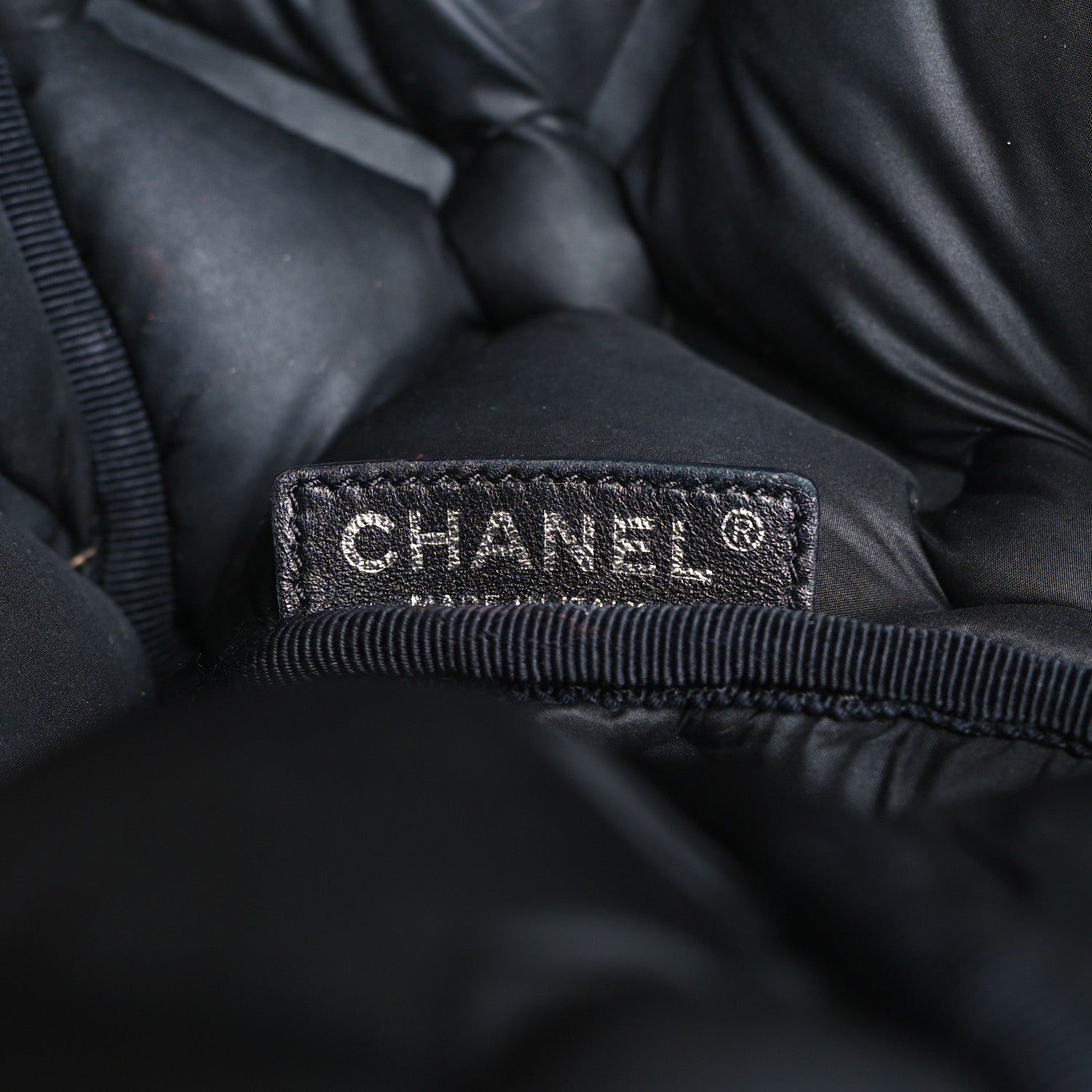 Chanel Calfskin Quilted Large Chesterfield Flap Navy 7 of 11