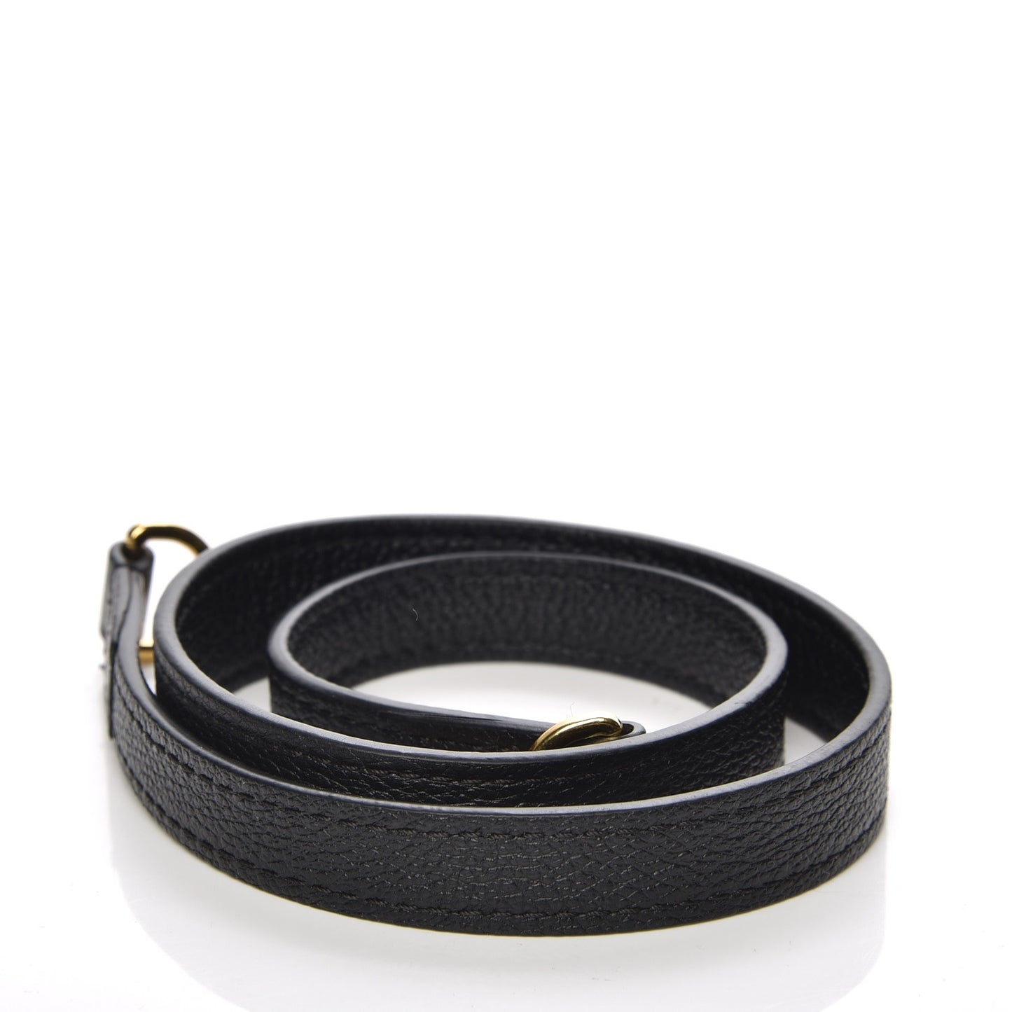 Calfskin Shoulder Strap Black