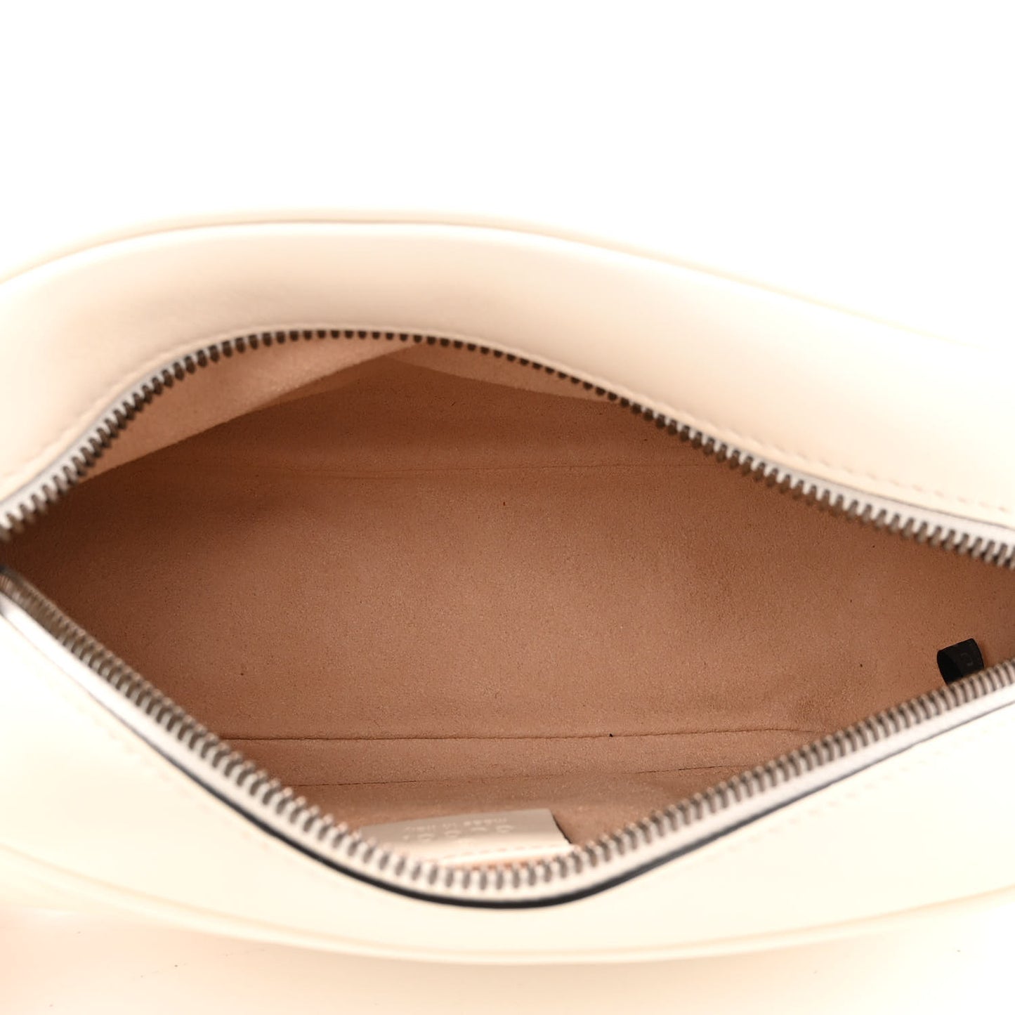 Calfskin Matelasse Small GG Marmont Chain Shoulder Bag White