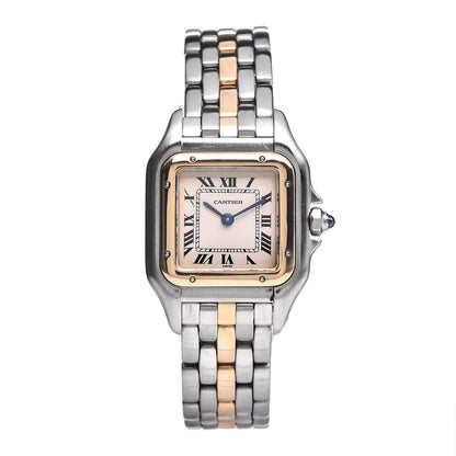 Cartier Stainless Steel 18K Yellow Gold 22mm Panthere Quartz Watch 1 of 7