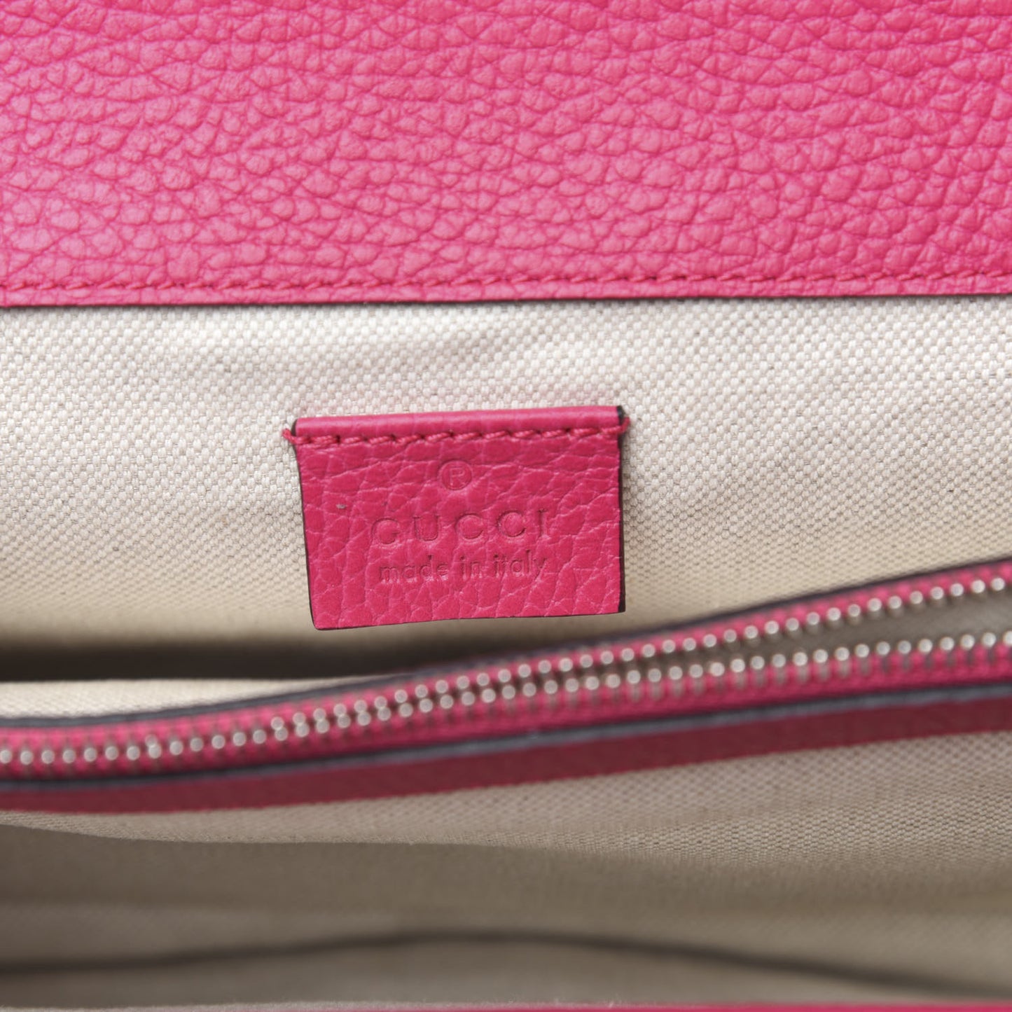 Dollar Calfskin Small Dionysus Shoulder Bag Box Pink