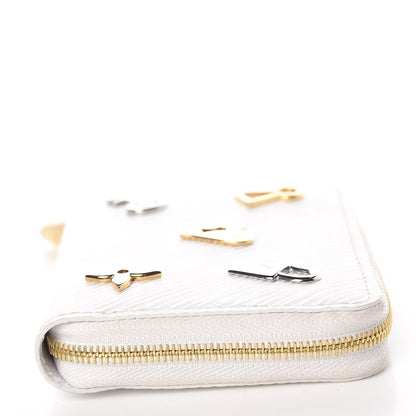 Louis Vuitton Epi Love Lock Zippy Coin Purse White 9 of 10