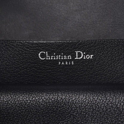 Christian Dior Supple Grained Calfskin Large Open Bar Tote Black 7 of 9