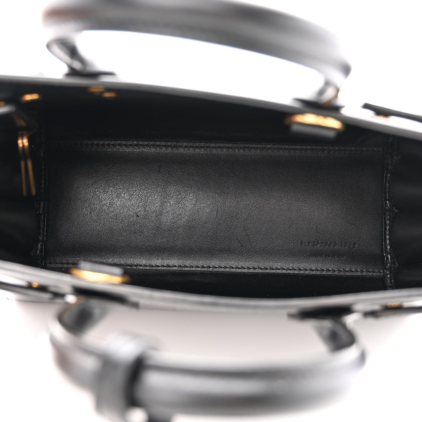 Calfskin Nano Sac De Jour Black