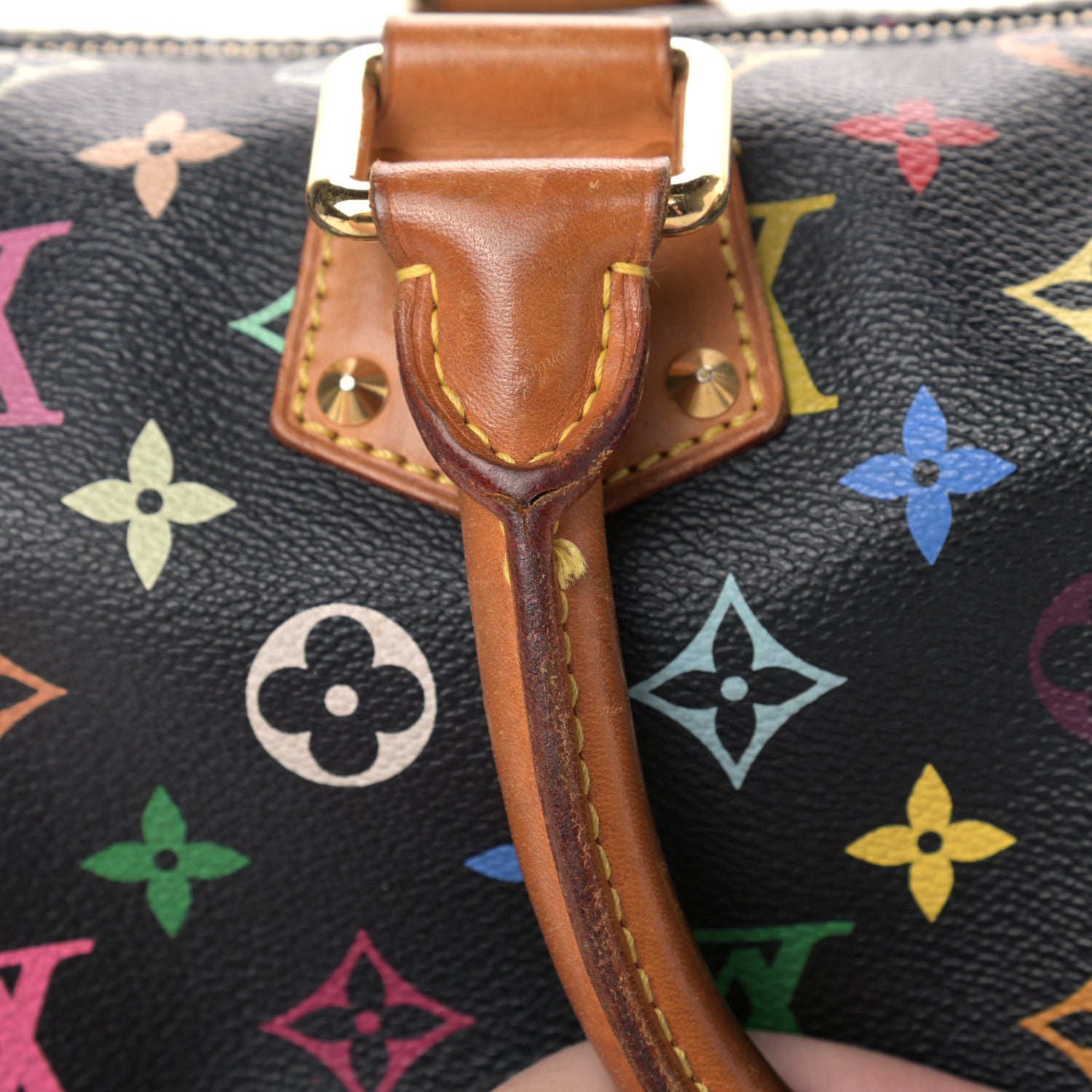 Louis Vuitton Monogram Multicolor Speedy 30 Black 13 of 16