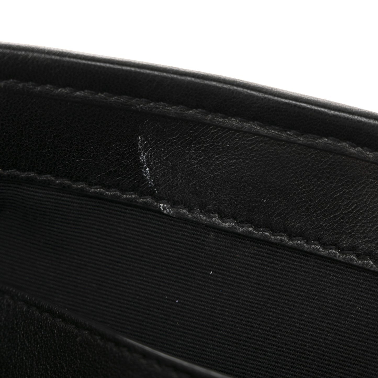 Calfskin Ayers Patchwork Monogram Medium Niki Chain Satchel Black