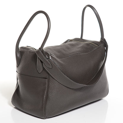 Hermes Taurillon Clemence Lindy 34 Graphite 3 of 16