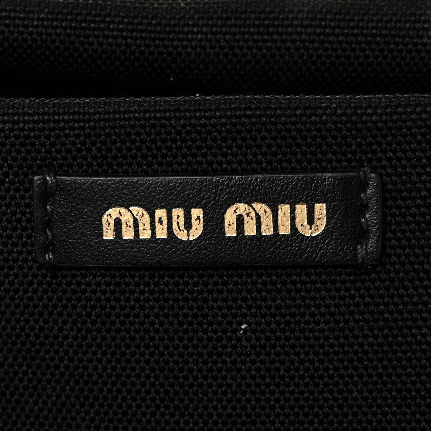 City Calfskin Wicker Midollino Bag Black